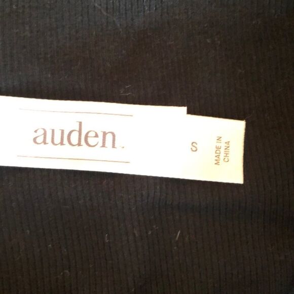 Auden Black Cotton Boy Short Sz Small - Picture 4 of 6